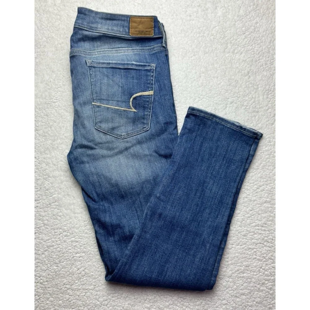 American Eagle Outfitters Skinny Super Super Stretch Jeans  Womens Size 10 Short